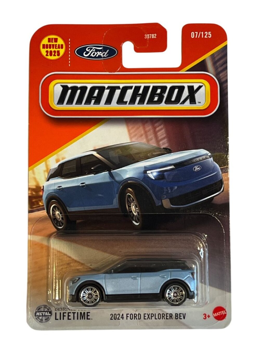Matchbox 2024 Ford Explorer Blue SUV 07 125 1 64 Diecast New